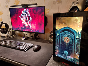 Lian Li O11 Dynamic Mini korpus koos ekraaniga eest CaseMod (4 foto / 5)