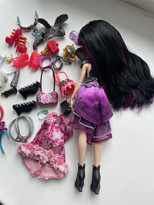 Ever after high nukk ja aksessuaarid koos (2 foto / 5)