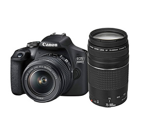 Canon EOS 2000D + EF 75-300mm III