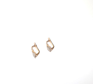 Золотые серьги 585 пробы 1.95 г (2 фото из 4)