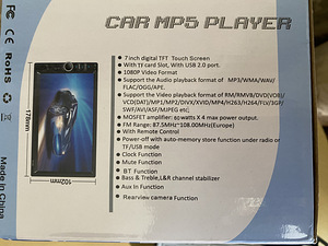 2DIN autoraadio 7018B,7” puuteekraan,Bluetooth/Автомагнитола (4 фото из 6)