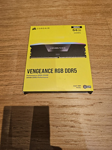 Совершенно новый Corsair Vengeance RGB DDR5 64GB (2×32GB), 6 (1 фото из 2)
