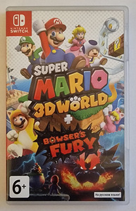 Super Mario 3D World +bowsers FURY Nintendo Switch