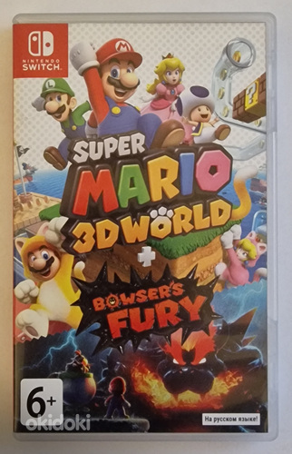 Super Mario 3D World +bowsers FURY Nintendo Switch (фото #1)