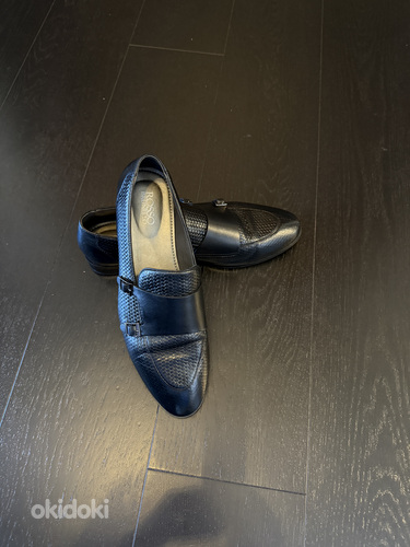 Leather loafers