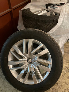 Volkswagen Touareg 19' диски + резина (ОСОРНО оригинал) (3 фото из 6)
