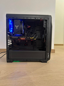 Gaming PC, i5-9400F, GTX 1080, 16GB DDR4 RAM, 512GB NVMe M.2 (3 foto / 6)