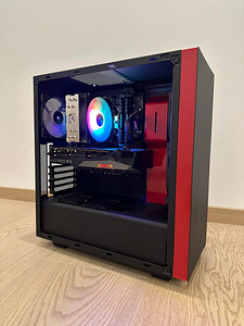 Gaming PC, i3-12100F, RTX 3070, 16GB RAM, 512GB NVMe M.2 (1 foto / 7)