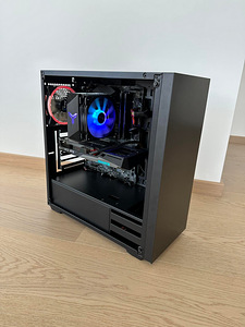 Gaming PC, i3-10100, RTX 3060 Ti, 16GB RAM, 512GB NVMe M.2 (4 foto / 8)