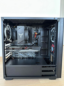 Gaming PC, i3-10100, RTX 3060 Ti, 16GB RAM, 512GB NVMe M.2 (5 foto / 8)