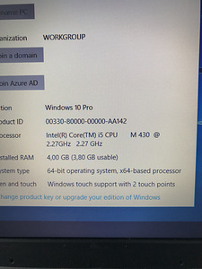 Lenovo Thinkpad T510i (3 foto / 3)