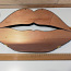 Зеркало urban Outfitters Lips, розовое золото, неиспользованное (фото #2)