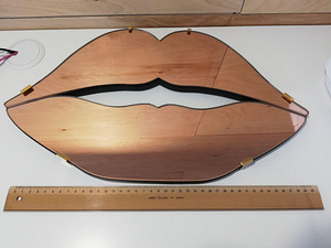 Urban Outfitters peegel Lips, rose gold, kasutamata (2 foto / 4)