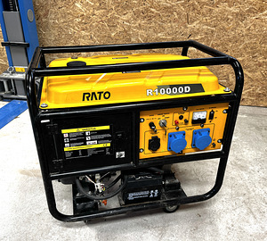 RATO R10000D generaator 9/10kW AVR, el.starter (1 foto / 10)