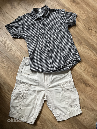Мужская рубашка Tommy Hilfiger XXL и шорты 38 (фото #1)