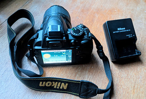 Peegelkaamera NIKON D3100 (2 foto / 4)