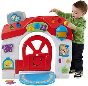 Fisher Price motoorikamaja helide, muusikaga ja mängude (1 foto / 3)