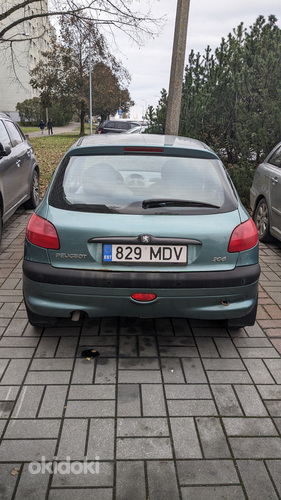 Peugeot 206 1.4 55kW 2000 (фото #4)