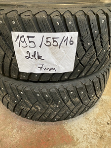 195/55/16 2tk Goodyear 7mm (2 foto / 4)