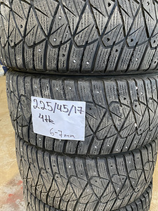 225/45/17 4tk Dunlop 6-7mm (2 foto / 4)