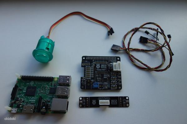 Raspberry Pi 3 ja AIY Hat Voice Projects + ajakiri (foto #1)