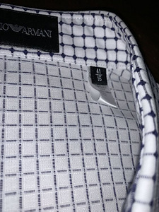 Новая рубашка Emporio Armani. Размер 41 (5 фото из 8)