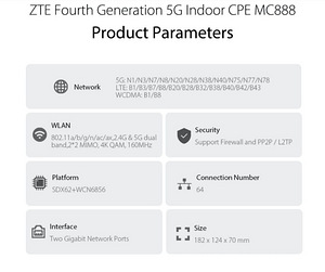 5G роутер ZTE CPE MC888 (5 фото из 5)