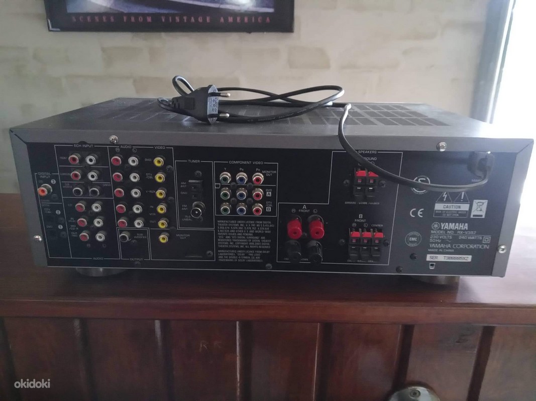 Yamaha RXV357 5.1 resiiver Pärnu Audio ja video, Ressiiverid osta ja müü okidoki
