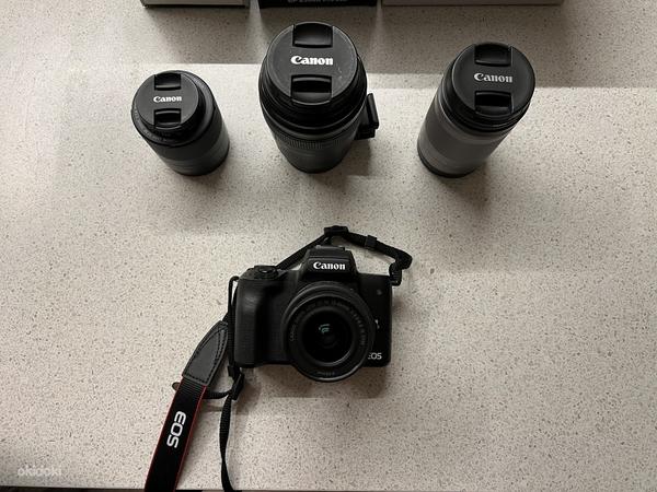 Canon M50 + Kit Lens, 85mm 1.8, 32mm 1.4, 18-150mm 3,5-6,3 (foto #2)