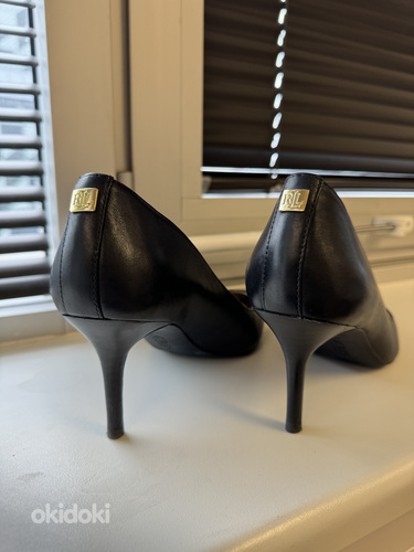 Женские черные туфли Ralph Lauren (фото #4)