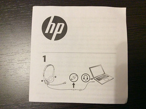 Наушник с микрофоном HP Stereo 3,5 mm Headset (4 фото из 5)