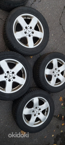 16" MB диски 5x112 7,5x16 et 35 шины 225 55 16 Nokian