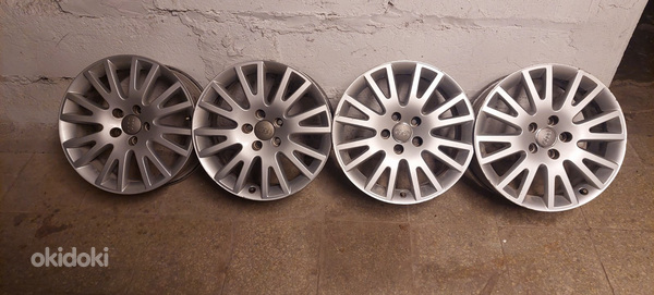 17" veljed 5x112 7,5x17 et45 kesk 57,1 Audi VW Skoda