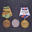 Медали за освобождение Ленинграда, за боевые заслуги, (фото #2)