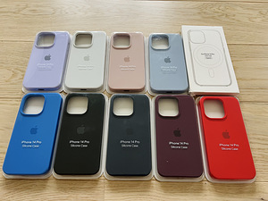 Силиконовый чехол для iPhone 14/14Plus/14Pro/14Pro Max (3 фото из 5)