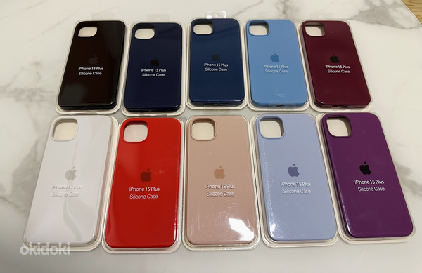iPhone 15/15Plus/15Pro/15 Pro Max silicone case (foto #2)