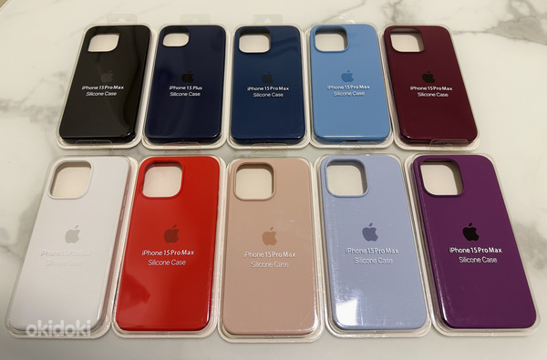 iPhone 15/15Plus/15Pro/15 Pro Max silicone case (foto #3)