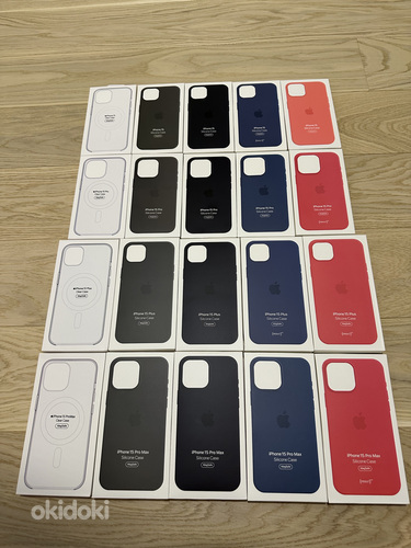 iPhone 15/15plus/15Pro/15Pro Max MagSafe silicone Case (foto #1)