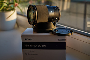 Sigma 16mm f1.4 DC DN Sony E-mount (2 foto / 6)