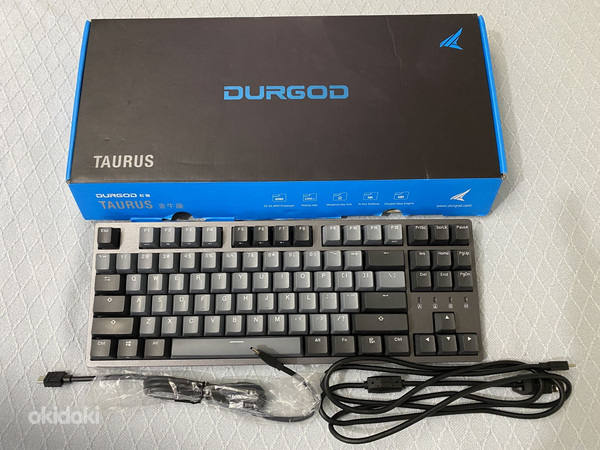 Uus Durgod Taurus K320 Mehaaniline Klaviatuur
