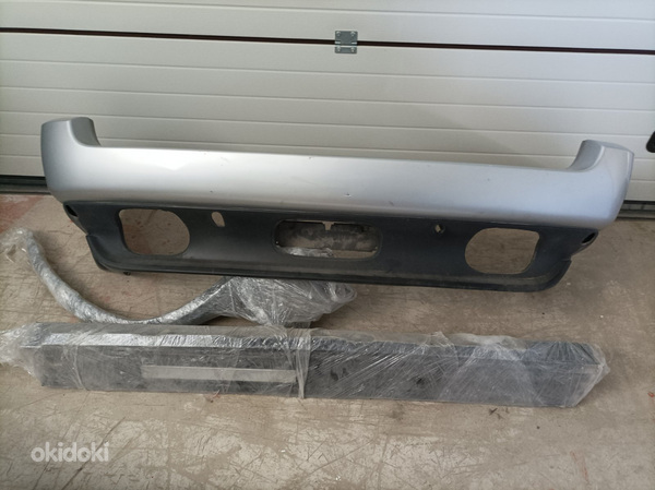 BMW X5 esipõrand ja kaitseraua / BMW X5 esistange ning kerek (foto #1)