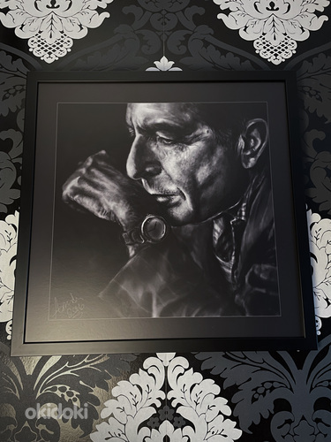 Leonard Cohen trükitud kunstiteos