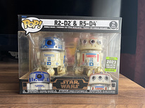 Funko Pop R2-D2 и R5-D4 (Galactic Convention Exc)