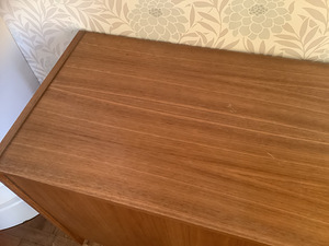 Kapp, sideboard, tiigipuu spoon, retro (6 foto / 10)