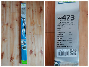 Uued kojamehed 2tk 65cm 26'' - Valeo Silencio X.TRM VM473 (2 foto / 3)