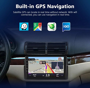 BMW E46 Android Мультимедиа 9 дюймов (9 фото из 10)