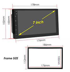2DIN Android 11, BT, USB, GPS, Wifi, RDS. Uus (6 foto / 10)