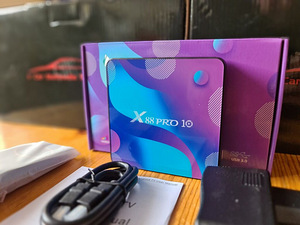 TV Box Android 11, 4+32GB, pult hiirega. Uus (1 foto / 8)