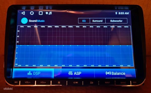 VW Volkswagen Android 11. 9" 1+32GB. RDS. DSP (фото #9)