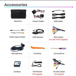 VW Android 11. 6+128GB. 8Core. 4G SIM. NAVI (4 foto / 9)